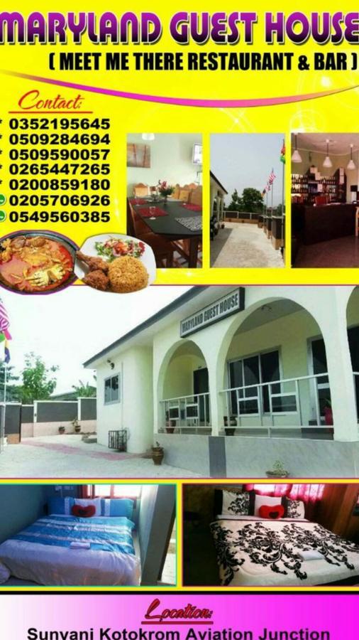 Maryland Guest House Sunyani Exteriér fotografie